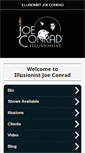 Mobile Screenshot of joeconrad.com